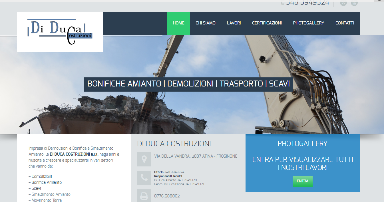 Ditta di Trasporto Macerie e Demolizioni Scavi Lazio